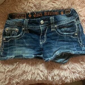 Rock Revival Jean Shorts